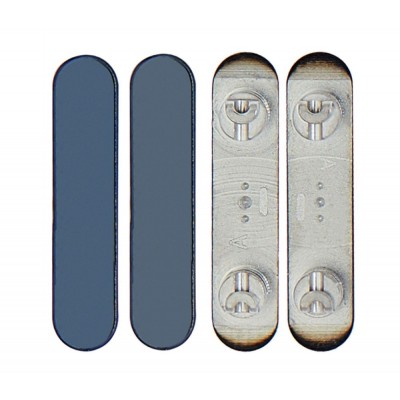 Volume Side Button Outer For Apple Iphone 12 Pro Max Blue By - Maxbhi Com