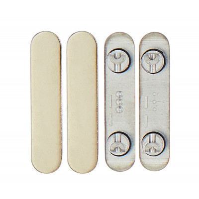 Volume Side Button Outer for Apple iPhone 12 Pro Max Gold - Plastic Key