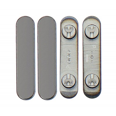 Volume Side Button Outer for Apple iPhone 12 Pro Max Grey - Plastic Key