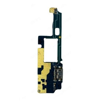 Charging Connector Flex Pcb Board For Micromax Canvas Fire 4g Plus By - Maxbhi Com