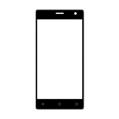 Replacement Front Glass For Mtech Eros Smart Black By - Maxbhi Com