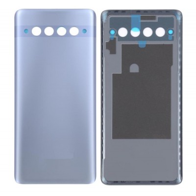 Back Panel Cover For Tcl 10 Plus White - Maxbhi Com