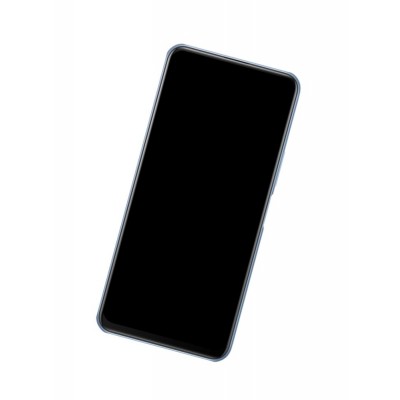 Lcd Frame Middle Chassis For Vivo Iqoo Z1x Blue By - Maxbhi Com