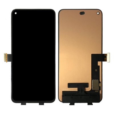 Lcd With Touch Screen For Google Pixel 5 Grey Green By - Maxbhi Com