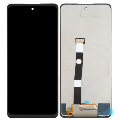 Lcd With Touch Screen For Lg Q92 5g White By - Maxbhi Com