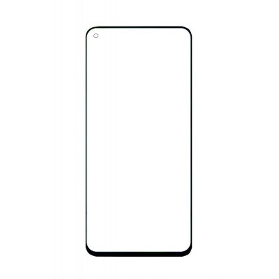Replacement Front Glass For Samsung Galaxy M50 Black By - Maxbhi Com