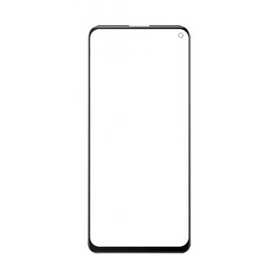 Replacement Front Glass For Vivo Iqoo Z1x Blue By - Maxbhi Com