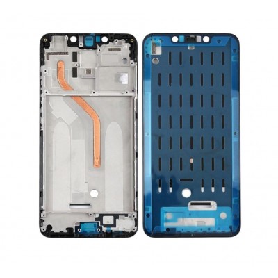 Lcd Frame Middle Chassis For Xiaomi Pocophone F1 Grey By - Maxbhi Com