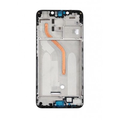 Lcd Frame Middle Chassis For Xiaomi Pocophone F1 Grey By - Maxbhi Com