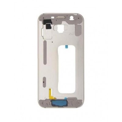 Lcd Frame Middle Chassis For Samsung Galaxy A5 2017 Pink By - Maxbhi Com