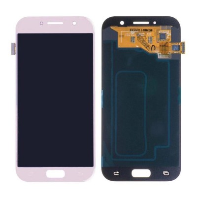 Lcd With Touch Screen For Samsung Galaxy A5 2017 Pink By - Maxbhi Com