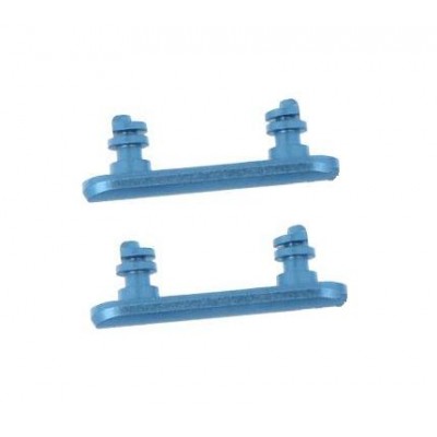 Volume Side Button Outer for Apple iPhone XR Blue - Plastic Key