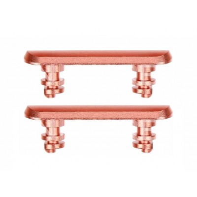 Volume Side Button Outer for Apple iPhone XR Coral - Plastic Key