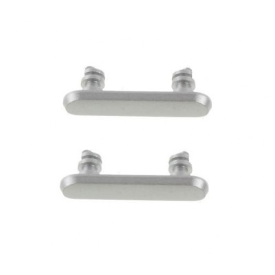 Volume Side Button Outer for Apple iPhone XR White - Plastic Key