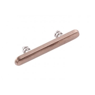 Power Button Outer for Apple iPhone XS Max Gold - Plastic On Off Switch