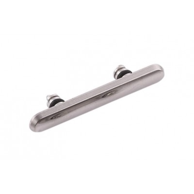 Power Button Outer For Apple Iphone Xs Max White By - Maxbhi Com