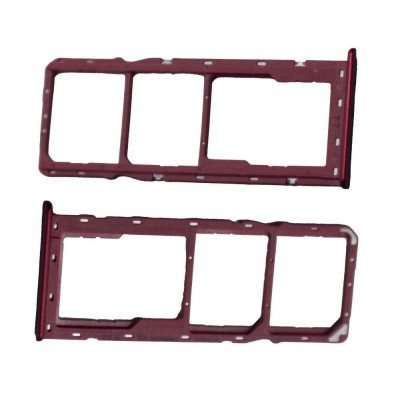 Sim Card Holder Tray For Realme C2 Red - Maxbhi Com