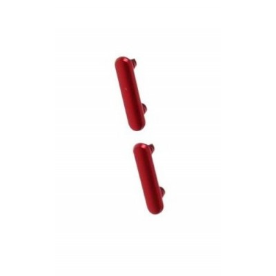 Volume Side Button Outer For Apple Iphone 11 Red By - Maxbhi Com