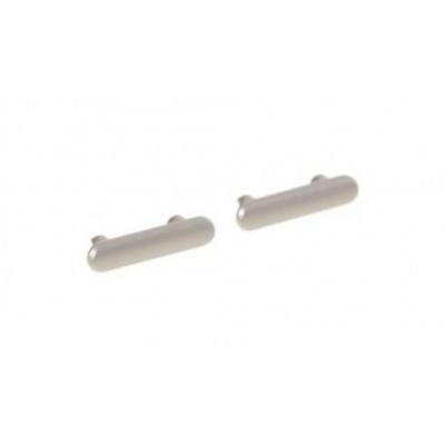 Volume Side Button Outer for Apple iPhone 11 White - Plastic Key