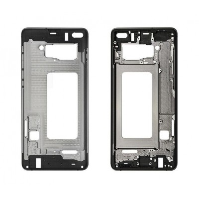Lcd Frame Middle Chassis For Samsung Galaxy S10 Plus Grey By - Maxbhi Com