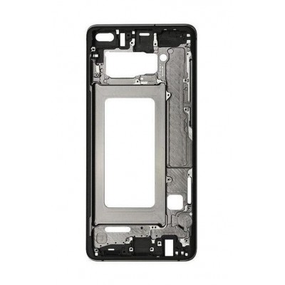 Lcd Frame Middle Chassis For Samsung Galaxy S10 Plus Grey By - Maxbhi Com
