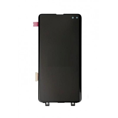 Lcd With Touch Screen For Samsung Galaxy S10 Plus Grey By - Maxbhi Com