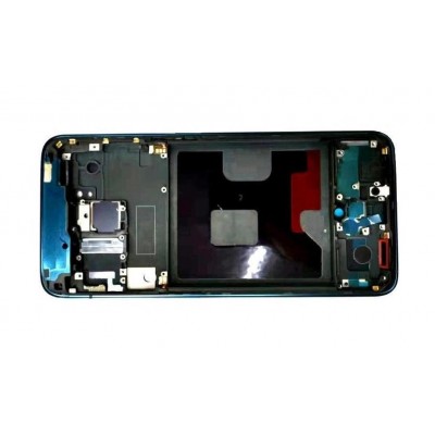 Lcd Frame Middle Chassis For Oppo Reno Orange By - Maxbhi Com