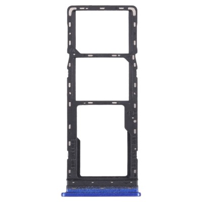 Sim Card Holder Tray For Tecno Spark 6 Blue - Maxbhi Com