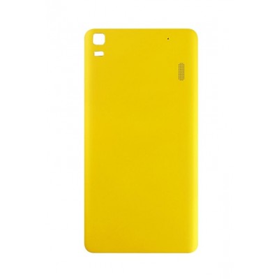 Back Panel Cover For Lenovo A7000 Yellow - Maxbhi Com