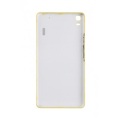 Back Panel Cover For Lenovo A7000 Yellow - Maxbhi Com