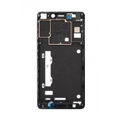 Lcd Frame Middle Chassis For Lenovo A7000 Yellow By - Maxbhi Com