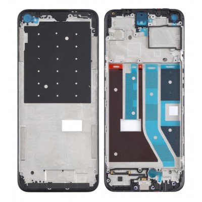 Lcd Frame Middle Chassis For Oneplus Nord N100 Black By - Maxbhi Com