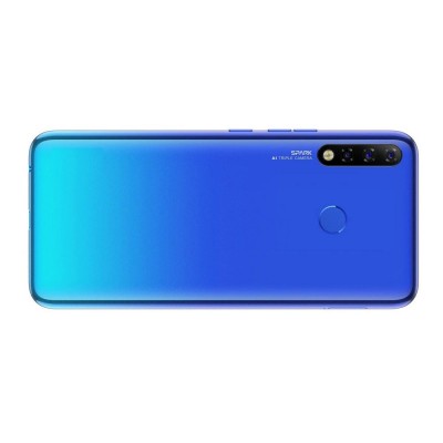 Full Body Housing For Tecno Spark 4 Blue - Maxbhi Com