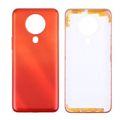 Back Panel Cover For Tecno Spark 6 Orange - Maxbhi Com