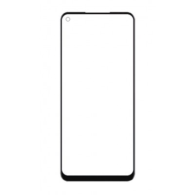 Replacement Front Glass For Tecno Spark 6 Black By - Maxbhi Com