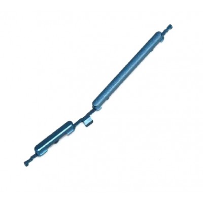 Volume Side Button Outer For Samsung Galaxy M01 Blue By - Maxbhi Com