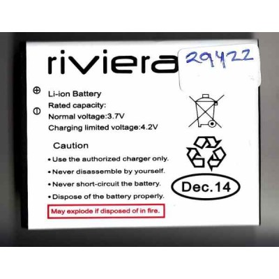 Battery for Lava Iris 400s