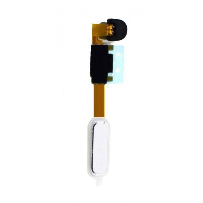 Home Button Complete For Samsung Galaxy Tab 3 Lite 7 0 3g White By - Maxbhi Com