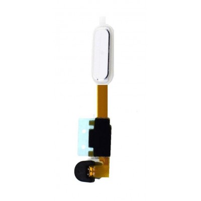 Home Button Complete For Samsung Galaxy Tab 3 Lite 7 0 3g White By - Maxbhi Com
