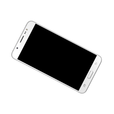 Home Button Outer For Samsung Galaxy On8 White By - Maxbhi Com