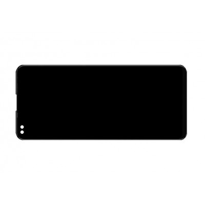 Lcd Frame Middle Chassis For Tecno Camon 16 Pro Black By - Maxbhi Com