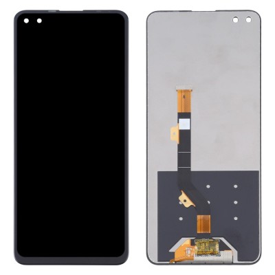 Lcd With Touch Screen For Infinix Zero 8 Silver By - Maxbhi Com