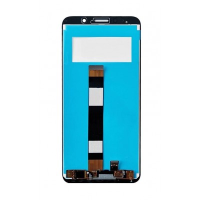 Lcd With Touch Screen For Huawei Y5p Black By - Maxbhi Com