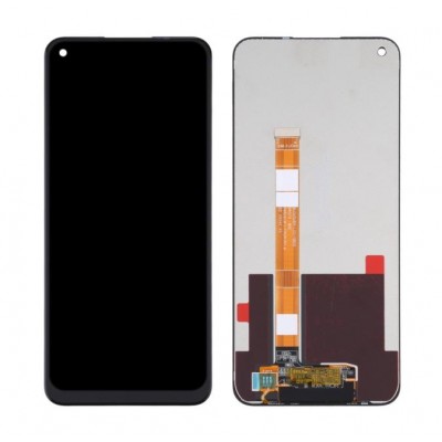 Lcd With Touch Screen For Oppo A32 White By - Maxbhi Com