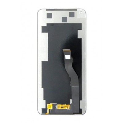 Lcd With Touch Screen For Tcl 10l White By - Maxbhi Com