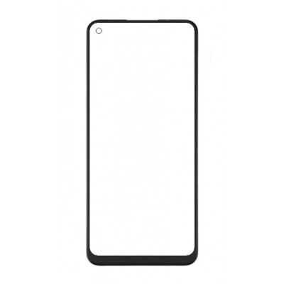Replacement Front Glass For Oppo A32 Blue By - Maxbhi Com