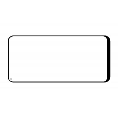 Replacement Front Glass For Tcl 10l Black By - Maxbhi Com