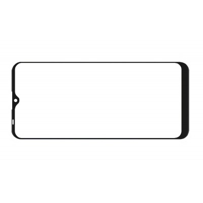 Replacement Front Glass For Tecno Spark 6 Go Black By - Maxbhi Com