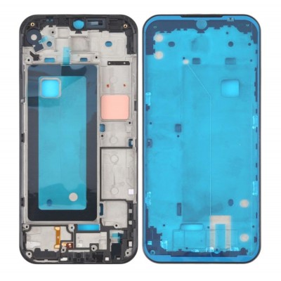 Lcd Frame Middle Chassis For Lg Q31 Silver By - Maxbhi Com