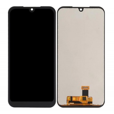 Lcd With Touch Screen For Lg Q31 Silver By - Maxbhi Com